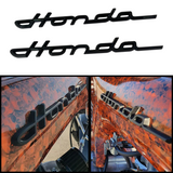 Aufkleber Honda-Emblem S800 Schwarz (Repro) 2er-Set