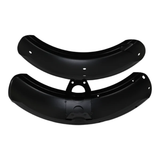 Fender set black Dax type 12v powder-coated steel