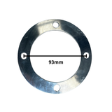 Spacer aluminum for mounting between hub and rim - 1mm
