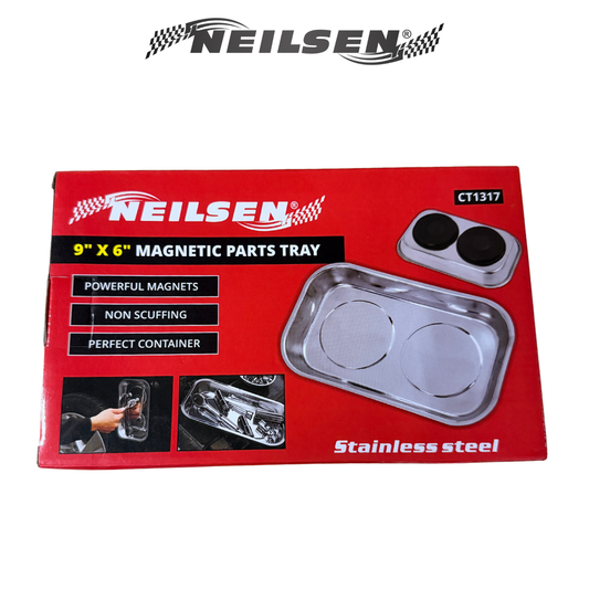 Magnetische onderdelen schaal – 230 x 150 mm (RVS)