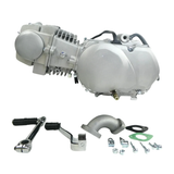 Bloc moteur 140cc argent / gris - Manuel - Kickstart