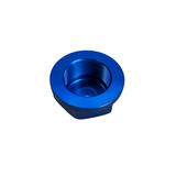 Balhoofdmoer CNC – blauw - geschikt voor Honda en replica Dax