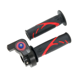 Throttle grip with grips (quick throttle) suitable for handlebars with a 22mm diameter