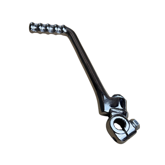 Off set Kickstarter-Pedal Chrom für 14mm Achse - Dax, Monkey..