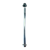 Front wheel axle length 210mm x diameter 12mm - color silver