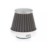 Konischer Luftfilter, verchromt, mit 48-mm-Anschluss