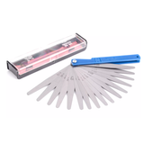 Voelermaat set meetbladen 0,02 – 1,00 mm voor klepspeling