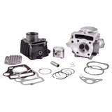 72cc cylinder kit with complete cylinder head for 50cc 139FMB or 72cc 147FMB 4-stroke engines