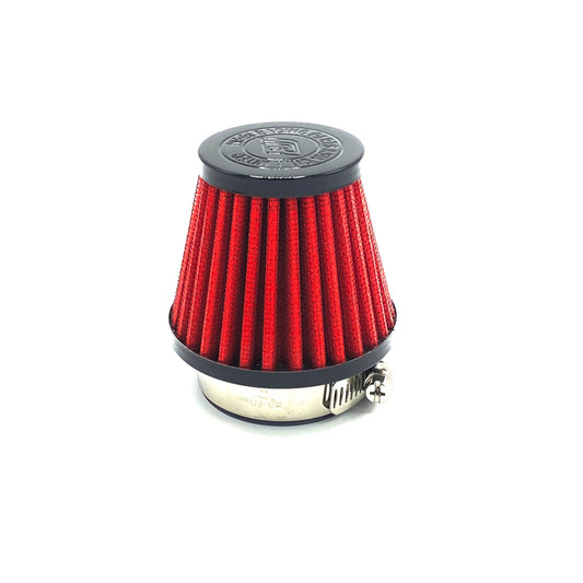 Nibbi High Flow K&N Luftfilter 35mm rot mit schwarz