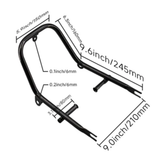 Grab bar glossy black for all Dax models