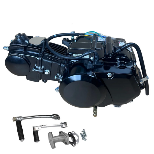 Moteur 50cc noir - Manuel - 4 vitesses démarrage au kick. Dax,. (49cc)