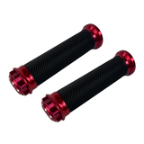 Red grips for 22.2mm handlebars Dax, Monkey, PBR, Pitbike..