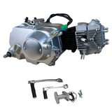 90cc 4-takt schakel motorblok zilver – 4 versnellingen - Dax, Monkey, PBR.. (86cc)