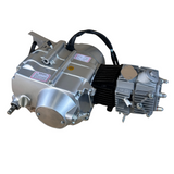 90cc 4-takt schakel motorblok zilver – 4 versnellingen - Dax, Monkey, PBR.. (86cc)