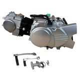 90cc 4-takt schakel motorblok zilver – 4 versnellingen - Dax, Monkey, PBR.. (86cc)