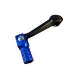 Short model black gear pedal with blue for 50cc - 125cc - Dax, Pitbike, Monkey..