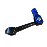 Short model black gear pedal with blue for 50cc - 125cc - Dax, Pitbike, Monkey..