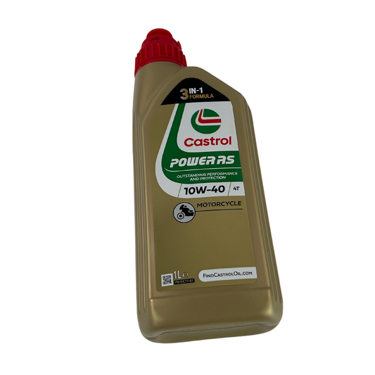 Castrol Power RS 4-takt 10W40 olie 1 liter bus