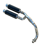Échappement double en carbone pour Dax 'The Shotgun'