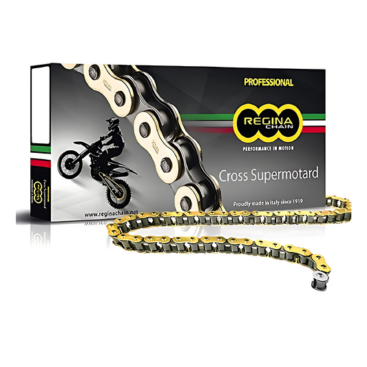 Kette Regina RX3 Cross Supermotard 420 - 130L Gold