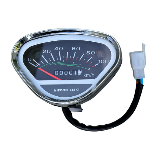 Compteur kilométrique ancien modèle Nippon Seiki Dax 100 km/h