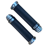 Titanium color grips for 22.2mm handlebars Dax, Monkey, PBR, Pitbike..