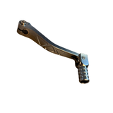 CNC shift pedal with triangle pattern titanium color for 50cc - 125cc