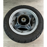 Second-hand - rim, hub, and tire from Dax 3.50 x 10 inch