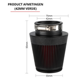 Nibbi high-quality air filter 42mm or 48mm