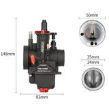 Carburetor Nibbi PWK 24 Racing – 24YJ (4-stroke) with Adjustable Power Jet