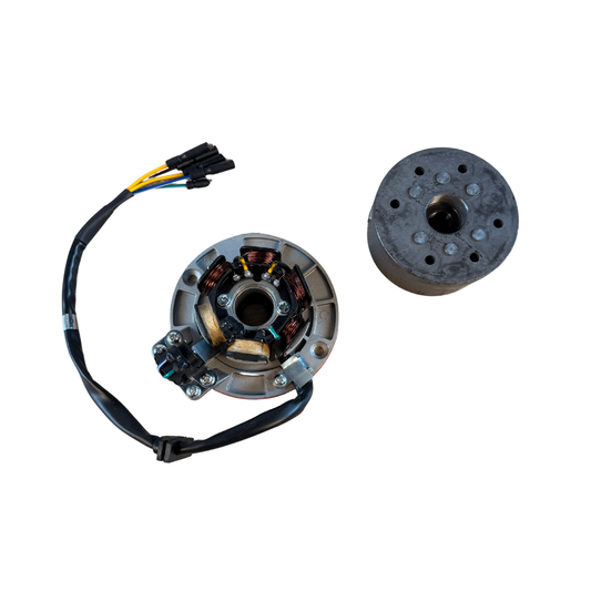 Verstärktes Schwungrad für mehr Drehmoment im unteren Bereich - für 12-Volt-Motorblöcke