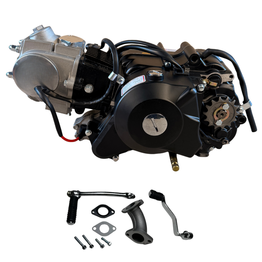 Komplett 72cc 4-Takt Schaltmotorblock mit elektrischem Starter – 4 Gänge