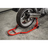 Paddock stand universeel rood - geschikt voor alle type brommers en motoren