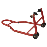 Paddock stand universeel rood - geschikt voor alle type brommers en motoren