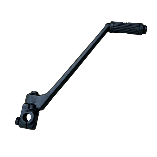 Kickstarter zwart voor YX motorblokken met een 16mm kickstarteras