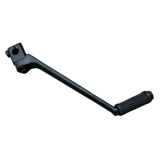 Kickstarter zwart voor YX motorblokken met een 16mm kickstarteras