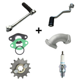 72cc moteur à 4 temps argenté – 4 vitesses - Dax, Monkey, PBR..