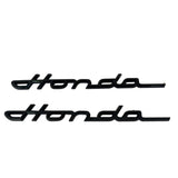 Aufkleber Honda-Emblem S800 Schwarz (Repro) 2er-Set