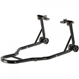 Paddock stand universeel zwart - geschikt voor alle type brommers en motoren