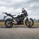 Paddock stand universeel zwart - geschikt voor alle type brommers en motoren
