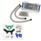 Universal oil cooler set 4 layers for Dax, Monkey, PBR..