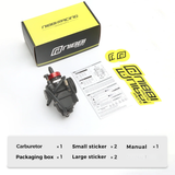 Carburetor Nibbi PE24YJ Flange racing version - with spigot/rubber connection