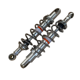Achterveren / schokdempers zilver - CNC 320mm set met 6 spoelen