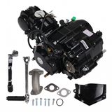 50cc 4-stroke complete engine – 4 speeds – Electric start – Manual clutch + kick start – 12V
