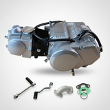 Moteur 90cc argent - Manuel - 4 vitesses kick start. Dax,. (88cc)