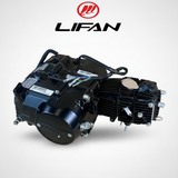 Lifan 50cc Komplettmotor schwarz – Manuell – 4 Gänge, Kickstarter. Dax, (49cc)