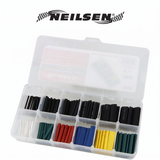 180-teiliges Schrumpfschlauch-Set – farbcodiert (2 bis 9 mm)