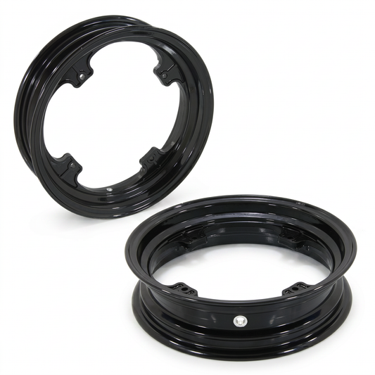 Jantes tubeless Dax 12 pouces type Takegawa noir