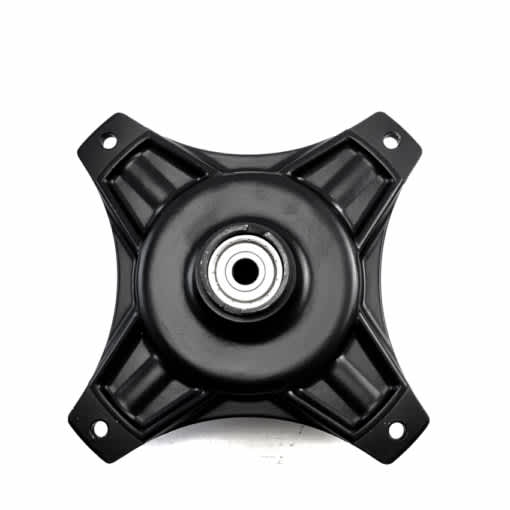 Complete front hub wheel for Dax brake disc 12mm black