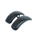 Fender set black Dax type 12v powder-coated steel